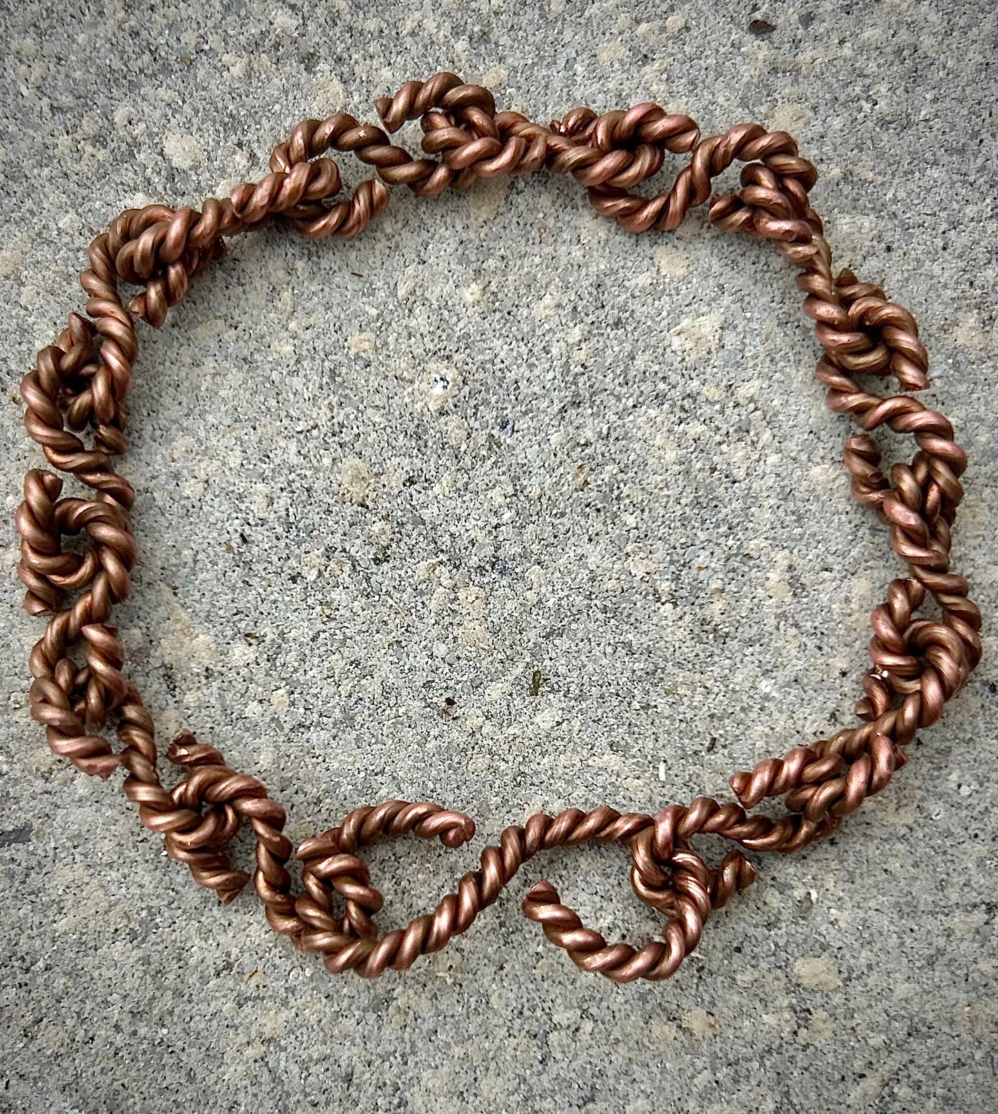 Copper Infinity Bracelet