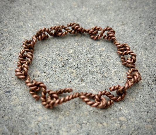 Copper Infinity Bracelet