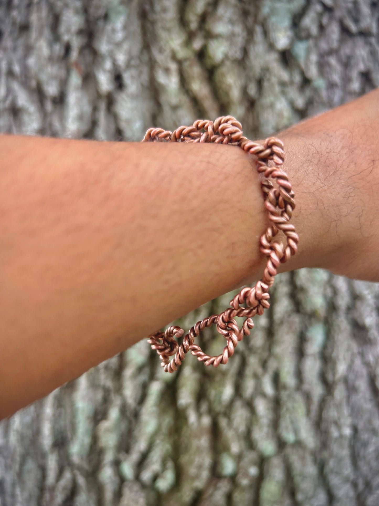 Copper Infinity Bracelet