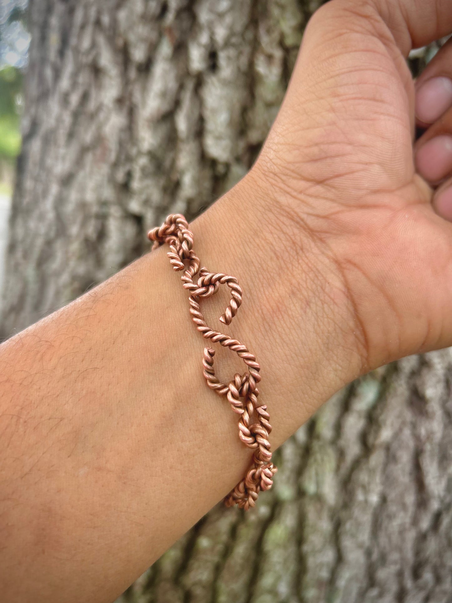 Copper Infinity Bracelet